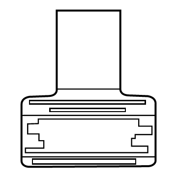 Toyota 74599-48020 Air Bag Label