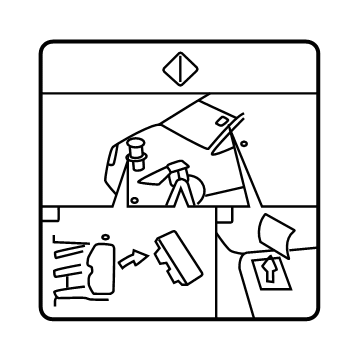 Toyota 48134-12010 Info Label