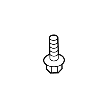 Toyota 90119-A0440 Rear Mount Bracket Bolt