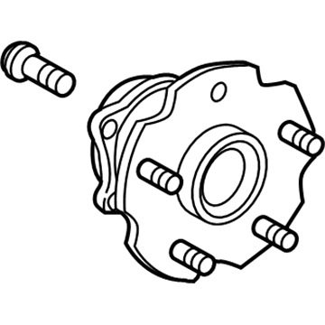 Toyota 42410-0R010 Hub & Bearing Assembly