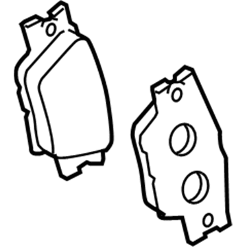 Toyota 04466-42060 Brake Pads