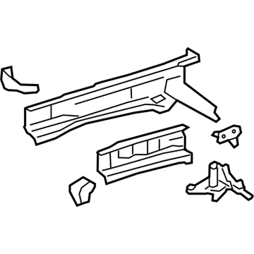 Toyota 57027-47021 Inner Rail