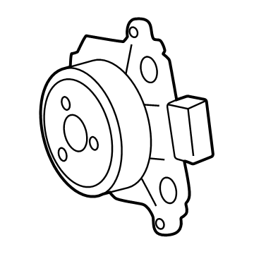 2023 Toyota Prius Prime Fan Motor - 16363-24130