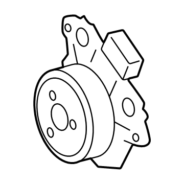 2023 Toyota Prius Prime Fan Motor - 16363-24140