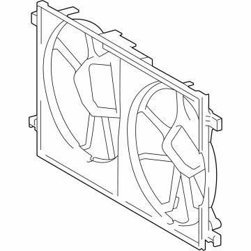 2023 Toyota Corolla Cross Fan Shroud - 16711-F2250