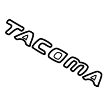 Toyota 00211-TC102-04 Logo,Tacoma,Mango Mt