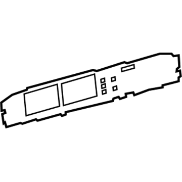 Toyota 83811-47P40 Plate, Combination Meter