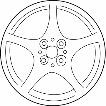 Toyota 42611-17330 Wheel, Alloy