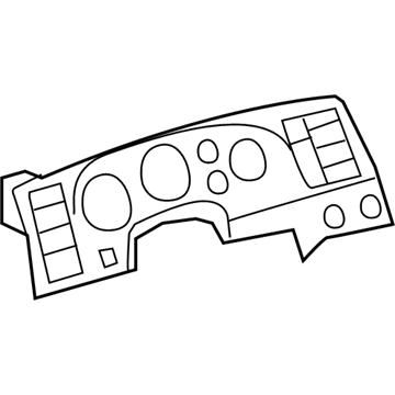 Toyota 55403-0C080 Panel Sub-Assembly, Inst