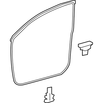 Toyota 67862-0C040 Surround Weatherstrip