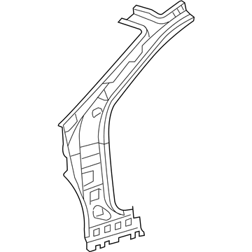 Toyota 61024-AE010 Pillar Sub-Assy, Front Body, Inner LH