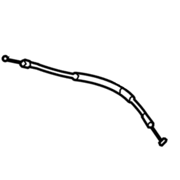 Toyota 69710-0C040 Cable Assembly, Front Door