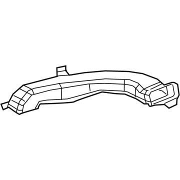 Toyota 55845-06160 Outlet Duct