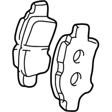 Toyota 04465-17140 Brake Pads