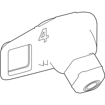 Toyota 86790-0R021 Rear Camera