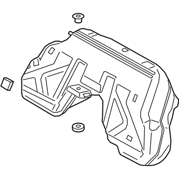 Toyota 77001-WAA01 Tank Sub-Assembly, Fuel