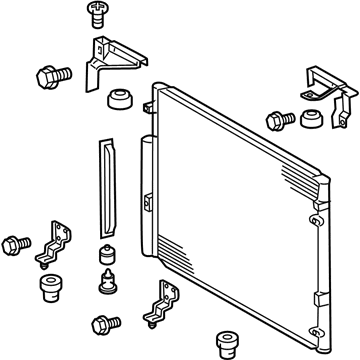 Toyota 88460-60560 Condenser Assembly