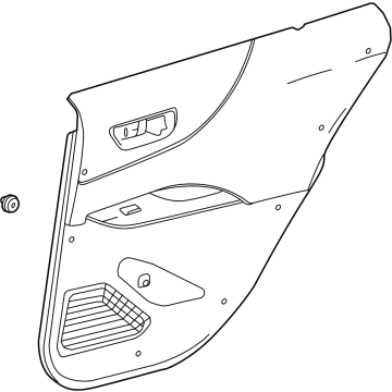 Toyota 67630-48C21-C3 Door Trim Panel