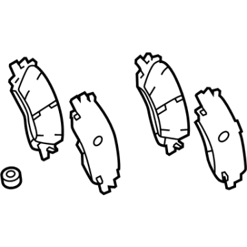 Toyota 04466-60191 Brake Pads