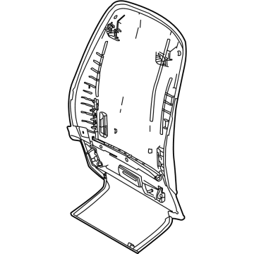 Toyota 71705-62010-C0 Seat Back Panel