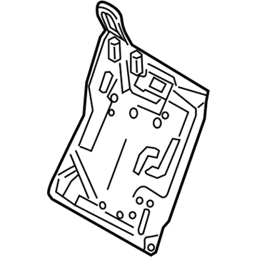 Toyota 71017-02A80 Frame Sub-Assembly, Rr S