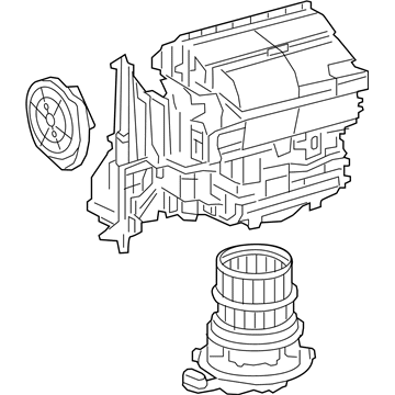 Toyota 87130-06410 Blower Assembly