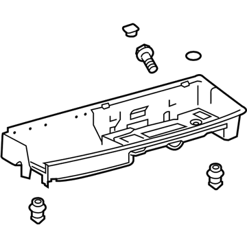 Toyota 64993-0E110 Rear Compartment