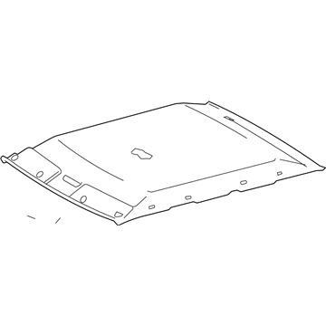 Toyota 63310-33931-A0 Head Lining Sub-Assembly, Roof