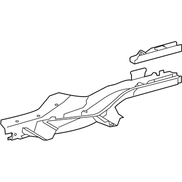 Toyota 57601-0R051 Member Sub-Assembly, Rear