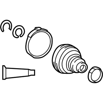 Toyota 04438-33150 Inner CV Joint Boot