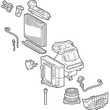 Toyota 87030-52090 Evaporator Assembly