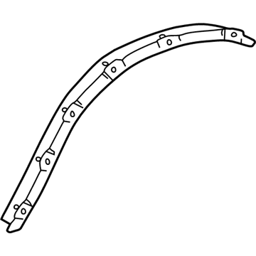 Toyota 65637-35010 Wheel Opening Molding Lining