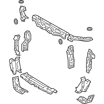 Toyota 53210-06050 Radiator Support