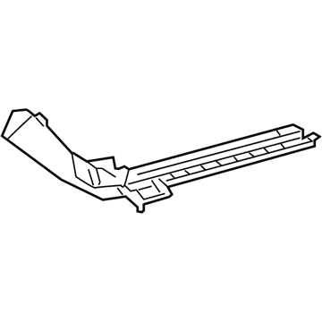 Toyota 57016-06160 Rail Reinforcement