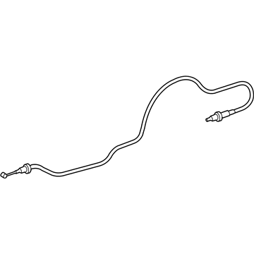 Toyota 77035-33130 Cable Sub-Assy, Fuel Lid Lock Control