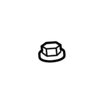 Toyota 90177-A0012 Top Nut