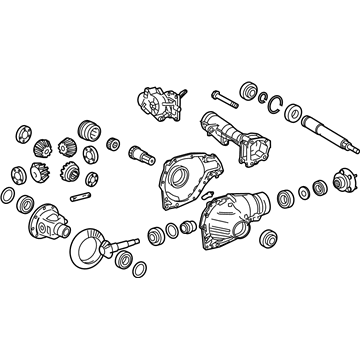 Toyota 41110-60B81 Axle Assembly