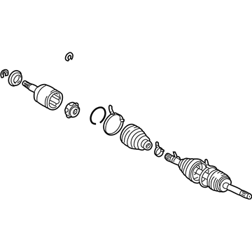 Toyota 43430-60071 Axle Assembly