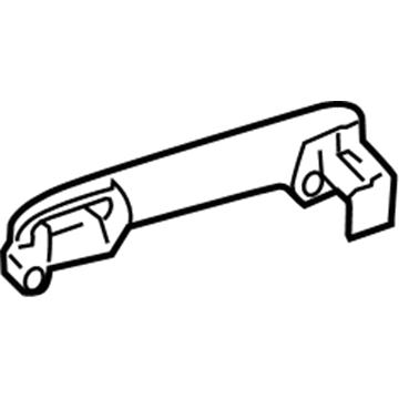 Toyota 69211-02230-E0 Handle, Outside, Bronze, Passenger Side