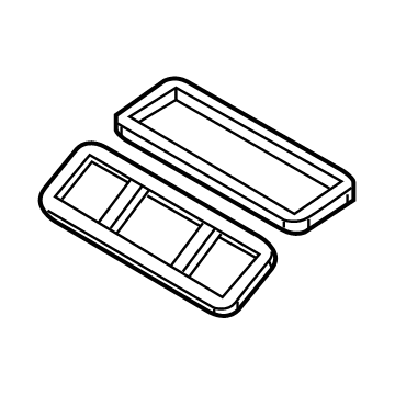 Toyota 87429-WB001 A/C & Heater Assembly Seal