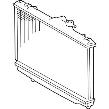 Toyota 16410-AZ007 Radiator