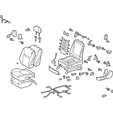 Toyota 71200-0Z530-B5 Seat Assembly