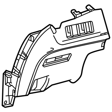 Toyota 55432-62020-A0 Panel, Instrument Panel Finish