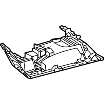 Toyota Mirai Dash Panel Vent Portion Covers - 55606-62020