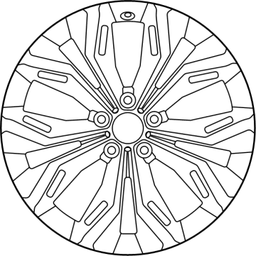 Toyota 42611-30K60 Wheel, Alloy