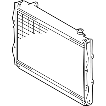 Toyota 16410-AZ011 Radiator Assembly