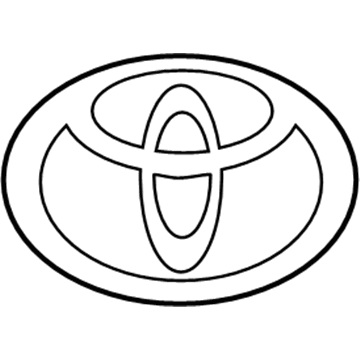 Toyota 75431-52020 Emblem