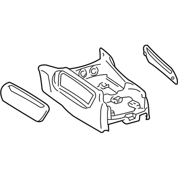 2003 Toyota Tundra Center Console Base - 58810-0C020-B1