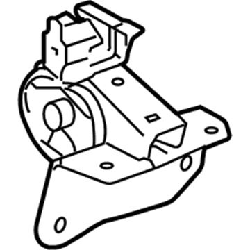 Toyota 12306-28091 INSULATOR, Engine Mounting, LH