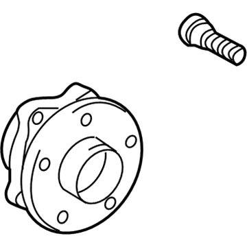 Toyota 43550-0R010 Hub